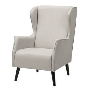 Oorfauteuil Walling vlakweefsel - Platinakleurig - Platinakleurig