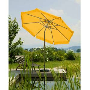 Parasol Orlando 270 aluminium/polyester - champagnekleurig/geel