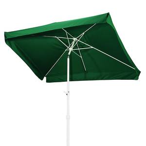 Parasol Oslo 200 x 300 Aluminium / Polyester - Blanc / Vert