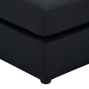 Pouf repose-pieds Bilbao Tissu Tissu Ramira : Anthracite