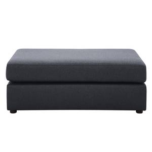 Pouf repose-pieds Bilbao Tissu Tissu Milan : Anthracite