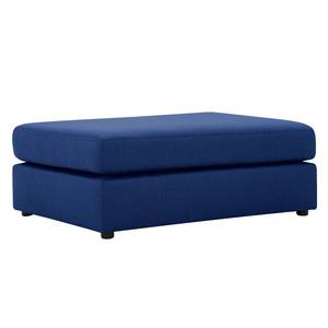 Polsterhocker Bilbao Webstoff Stoff Ramira: Blau