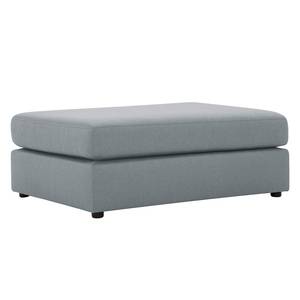 Pouf repose-pieds Bilbao Tissu Tissu Selva : Gris