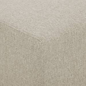 Pouf repose-pieds Seed Tissu Tissu Selva : Beige