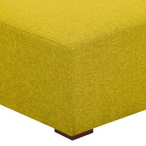 Pouf repose-pieds Seed Tissu Tissu Milan : Jaune