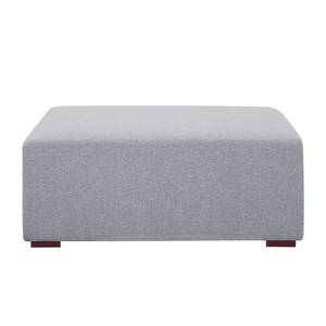 Pouf repose-pieds Seed Tissu Tissu Milan : Gris clair