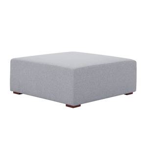 Pouf repose-pieds Seed Tissu Tissu Milan : Gris clair