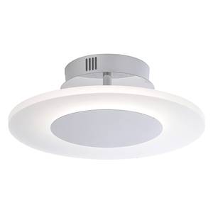 Plafonnier LED Adali II Verre / Acier - 1 ampoule - Abat-jour diamètre : 35 cm