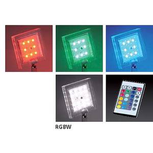 LED-Stehleuchte Daan Color Kunststoff / Stahl - 1-flammig