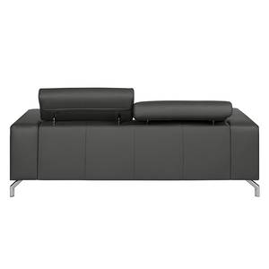 Sofa Varberg (2,5-Sitzer) Echtleder Echtleder - Dunkelgrau