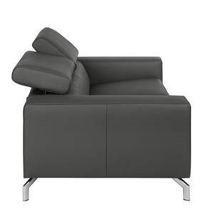 Sofa Varberg (2,5-Sitzer) Echtleder Echtleder - Dunkelgrau