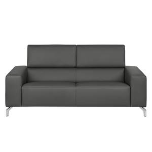 Sofa Varberg (2,5-Sitzer) Echtleder Echtleder - Dunkelgrau