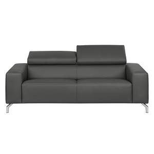 Sofa Varberg (2,5-Sitzer) Echtleder Dunkelgrau