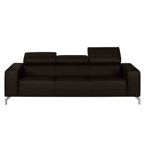 Sofa Varberg (3-Sitzer) Echtleder Echtleder - Dunkelbraun