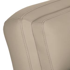 Schlafsofa Toucy Echtleder Taupe