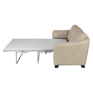 Schlafsofa Toucy Echtleder Taupe