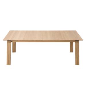 Eettafel Liendo I (met uitschuiffunctie) - deels massief - Lichte eikenhouten