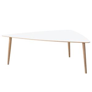 Table basse Torpa II Blanc / Chêne clair - Blanc / Chêne clair