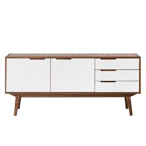 Buffet Ledger Blanc / Noyer