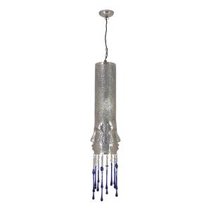 Pendelleuchte Affections Glas/Metall - Silber - 1-flammig