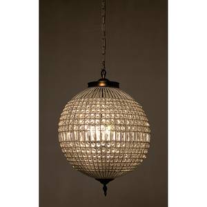 Hanglamp Art Deco Crystal glazen steentjes/messing - 50cm