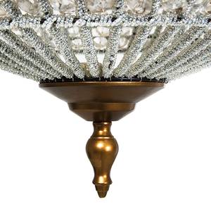 Hanglamp Art Deco Crystal glazen steentjes/messing - 50cm