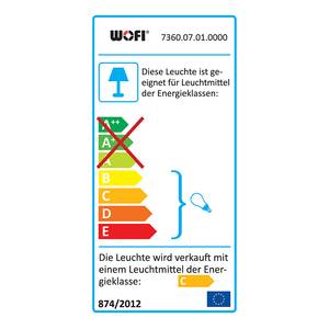 Hanglamp Astro halogeen 7 lichtbronnen - glas met vlechtwerk