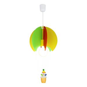 Hanglamp Ballon met Kasper hout 1 lichtbron