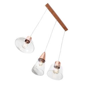 Hanglamp Beaumont glas/ijzer - 3 lichtbronnen