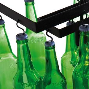 Pendelleuchte Beer Bottles Glas / Stahl - 3-flammig