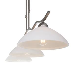 Hanglamp Capri 3 lichtbronnen mat nikkelkleurig