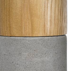 Lampada a sospensione cemento / legno massello di frassino - 1 luce