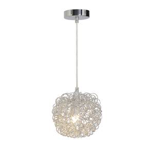 Lampada a sospensione Combinatione Alluminio Color argento 1 luce