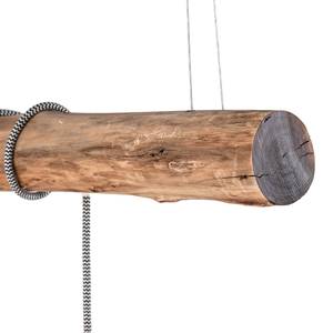 Hanglamp Dining Concrete keramiek/massief pijnboomhout - 3 lichtbronnen