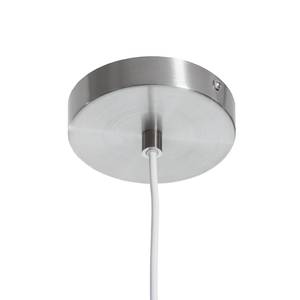 Hanglamp Doy II katoen/staal - 1 lichtbron