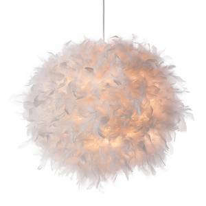 Hanglamp Ducky I papier/veren - wit - 1 lichtbron