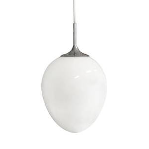 Suspension Egg Verre / Métal - 1 ampoule