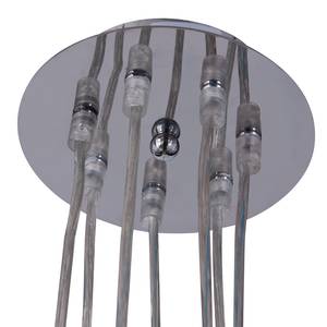 Suspension Fiocca Verre / Métal - 7 ampoules
