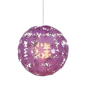 Pendelleuchte Flower Bowl Kunststoff - Violett - 1-flammig