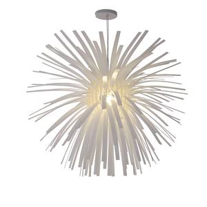 Lampada a sospensione Flower Meadow Materiale sintetico Bianco 1 luce