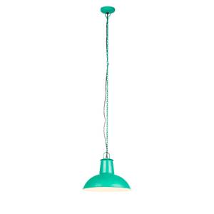 Hanglamp Foley metaal - groen - 1 lichtbron