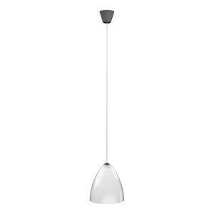 Lampada a sospensione Funk Plexiglas/Tessuto Bianco - 24