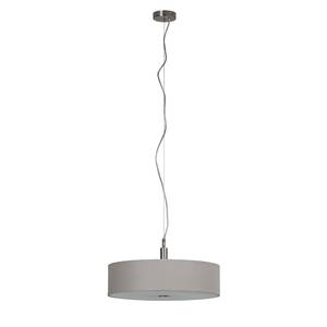 Hanglamp Gentle metaal/grijs kunststof 4 lichtbronnen