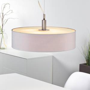 Lampada a sospensione Gentle Metallo/Materiale sintetico Grigio 4 luci