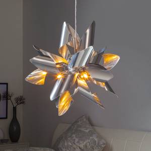 Hanglamp Ginger metaal - zilverkleurig - 6 lichtbronnen