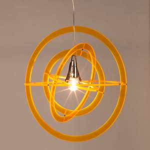 Hanglamp Gio by Micron metaal/kunststof zilverkleurig 1 lichtbron