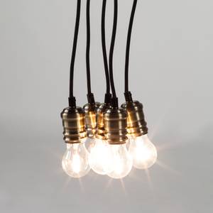 Hanglamp Glomma aluminium - Aantal lichtbronnen: 5