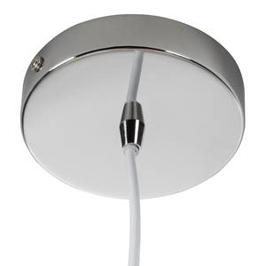 Hanglamp Hek katoen/metaal - 1 lichtbron - Beige