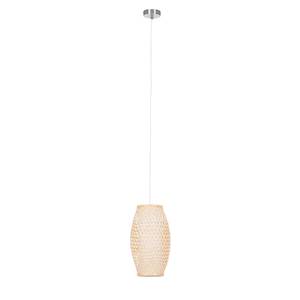 Suspension Himo I Bambou / Tissu - 1 ampoule