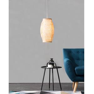 Suspension Himo I Bambou / Tissu - 1 ampoule